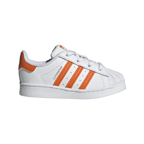 Adidas superstars orange top