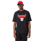 T-shirt Chicago NBA Drip Logo Bulls nera