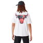 T-shirt oversize Chicago Bulls NBA Infill Team Logo Bianca