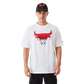 T-Shirt Chicago NBA Drip Logo Bulls bianca