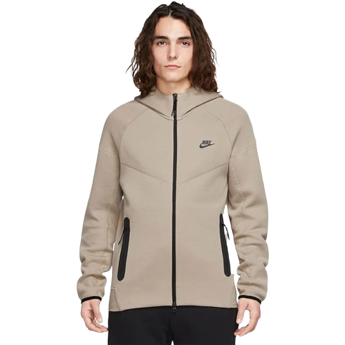 Tuta Nike Tech Fleece Marrone con zip