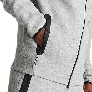 Tuta Nike Tech Fleece Grigia con zip