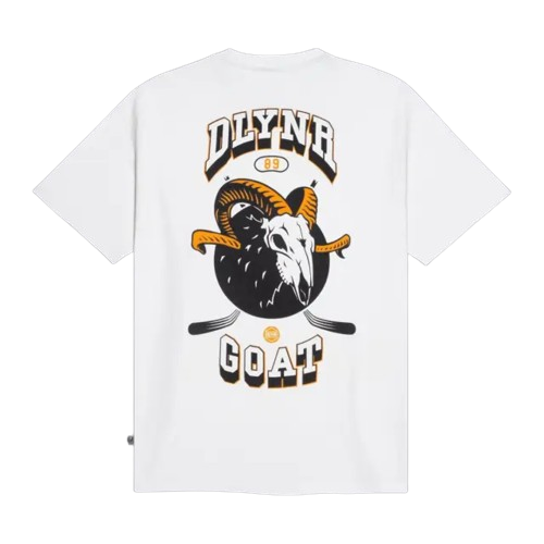 T-Shirt Logo GOAT Skull Tee White
