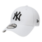 Cappellino Regolabile New York Yankees Essential bianco
