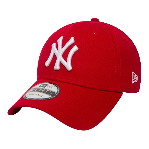 Cappello Regolabile New York Yankees Essential rosso