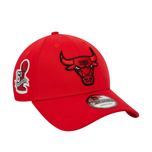 Cappello Chicago Bulls NBA Side Patch Rosso