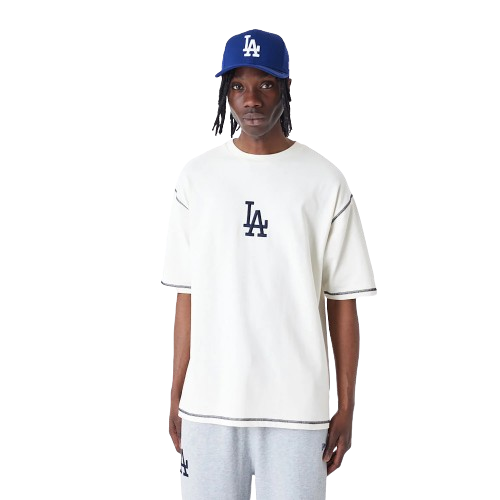 T-Shirt Oversize LA Dodgers MLB World Series Panna