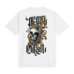 T-Shirt Dolly Noire Desert Skull Tee White