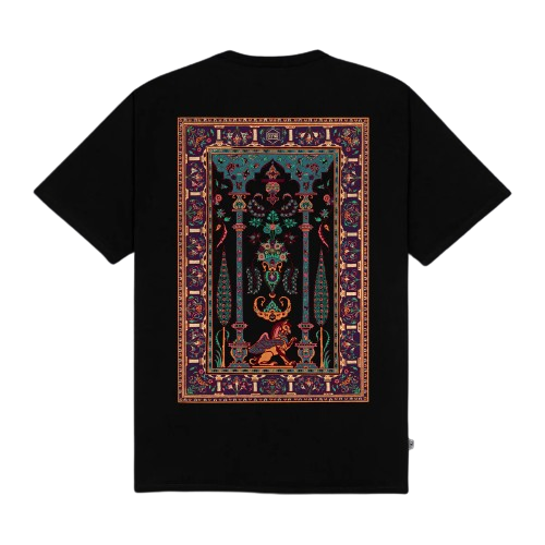 T-Shirt Dolly Noire Persian Rug Tee Black