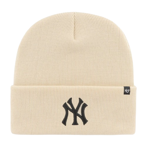 Cappello In Lana  New York Yankees Beige