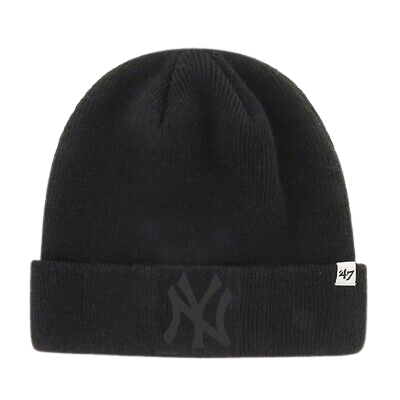 Cappello In Lana New York Yankees Total Black