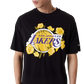 T-shirt oversize LA Lakers NBA Floral Graphic Nera