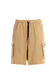 SHORTS BUT NOT TASCONE PATCH TRIANGOLO CAMMELLO