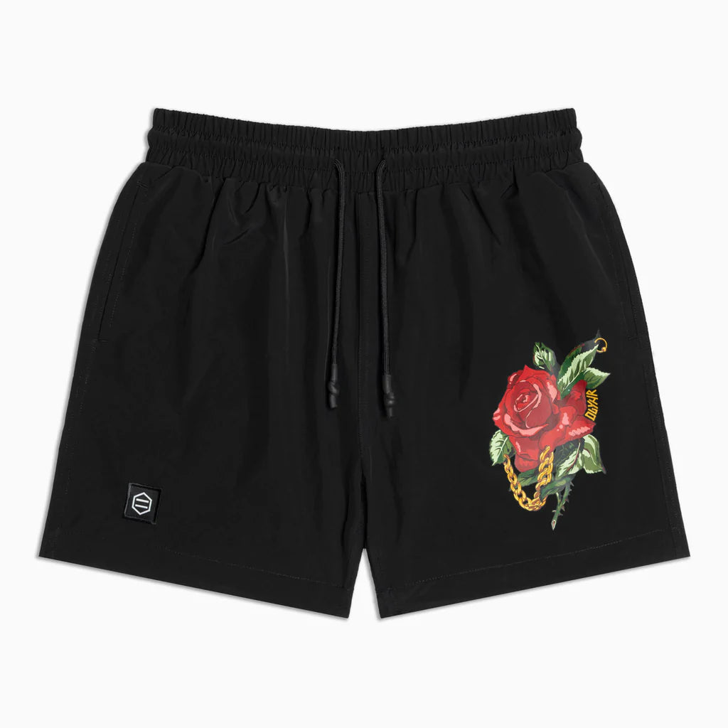 COSTUME DOLLY NOIRE rosa water shorts Black
