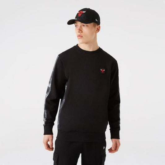 FELPA GIROCOLLO CHICAGO BULLS CAMO
