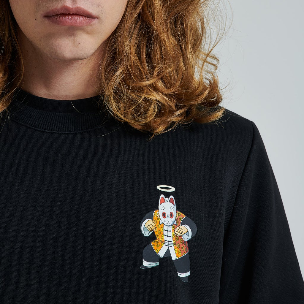 FELPA DOLLY NOIRE Son Gohan Crewneck