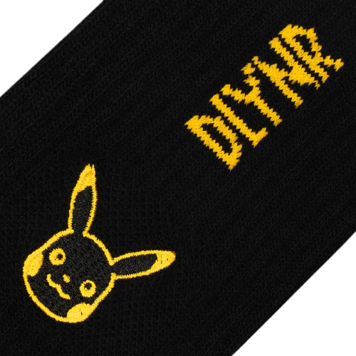Calzini Dolly Noire Pokemon Pikachu Socks