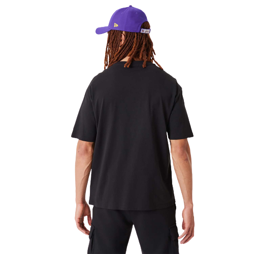 T-Shirt LA Lakers NBA Drip Logo nera