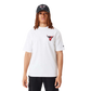 T-shirt oversize Chicago Bulls NBA Infill Team Logo Bianca