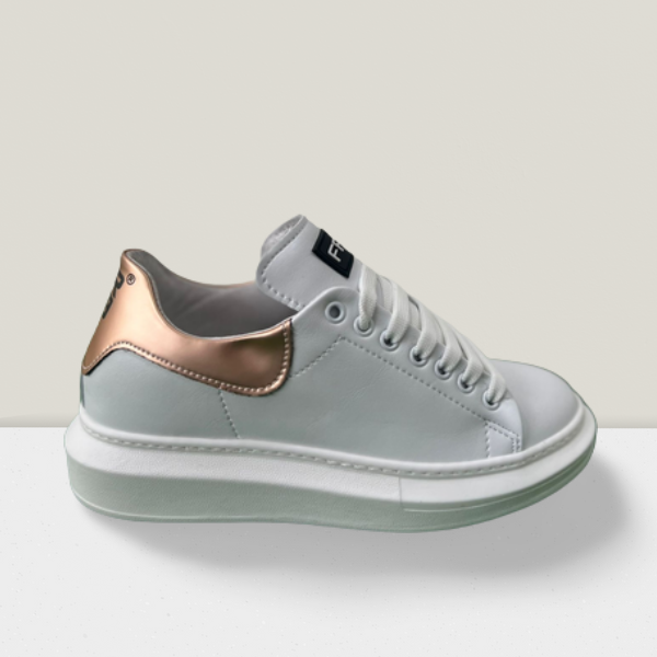 Sneakers FR09 Bianco/Cipria