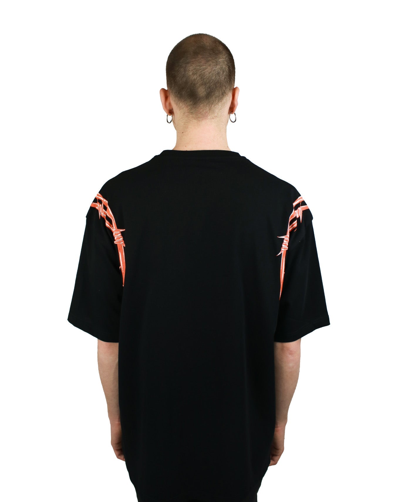 Phobia Archive t-shirt filo spinato Black/orange
